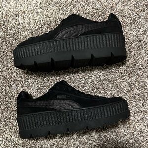 Puma Rihanna Fenty Cleated Creeper Black- 8W- Lightly Used No Box